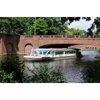 2750_1311 Fahrgastschiff ALSTERWASSER unter der Stadthallenbrücke am Hamburger Stadtpark. | 